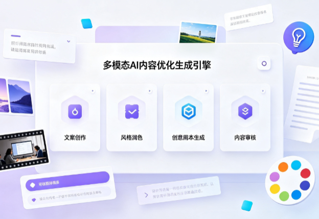 清丰县AI智能内容优化创新 多模态生成技术丰富数字内容创作生态