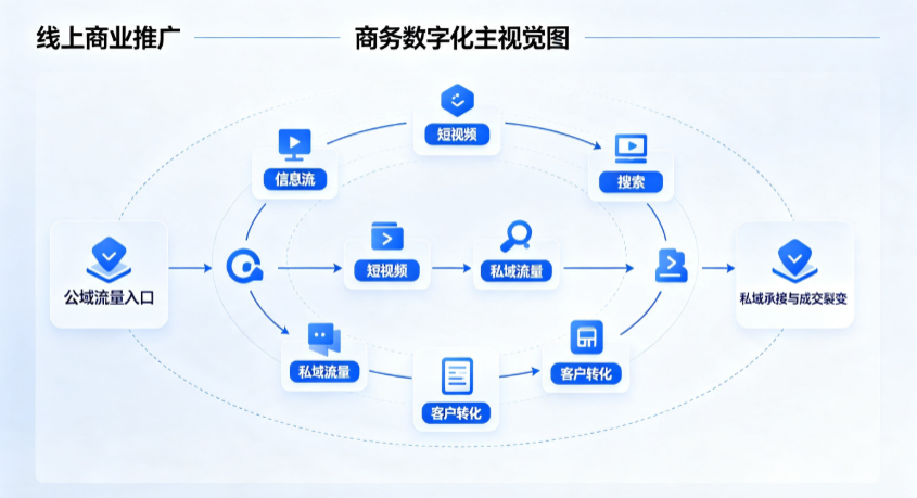 清丰县线上商业推广怎么做？全域流量闭环搭建与低成本转化实战指南